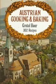 Cover of: Austrian cooking and baking by Gretel Beer
