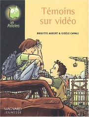 Cover of: Témoins sur vidéo by Brigitte Aubert, Gisèle Cavali