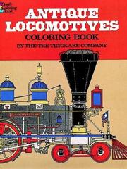 Cover of: Antique Locomotives Coloring Book | The Tre Tryckare Company