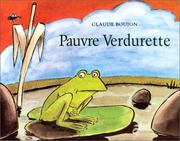 Cover of: Pauvre Verdurette