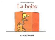 La boîte by Claude Ponti