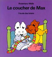 Cover of: Le Coucher de Max by Jean Little