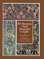 Cover of: Art nouveau floral ornament in color