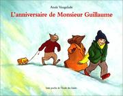Cover of: L'Anniversaire de Monsieur Guillaume