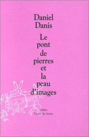 Cover of: Le Pont de pierres et la Peau d'images by Daniel Danis, Daniel Danis