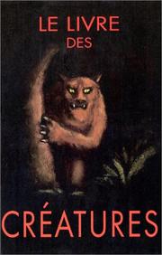 Cover of: Le Livre des créatures