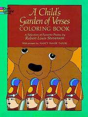 Cover of A Child's Garden of Verses Coloring Book (Child's Garden of Verses-Coloring Book)