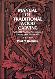 Cover of: Manual of Traditional Wood Carving