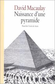 Cover of: Naissance d'une pyramide