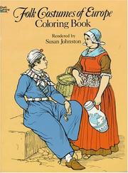 Cover of: Folk Costumes of Europe Coloring Book