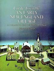 Cover of: Cut & Assemble an Early New England Village (Cut & Assemble Buildings in H-O Scale) by Edmund V. Gillon