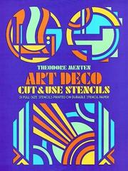 Cover of: Art Deco Cut & Use Stencils by Theodore Menten