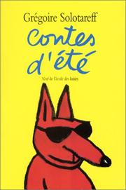Cover of: Contes d'été by Grégoire Solotareff