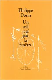 Cover of: Un oeil jeté par la fenêtre
