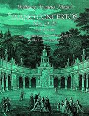 Cover of: Piano Concertos Nos. 23-27 in Full Score by 