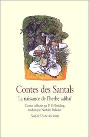 Cover of: Contes des Santals  by Nathalie Daladier, Chen Jiang-Hong