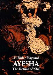 Cover of: Ayesha by H. Rider Haggard