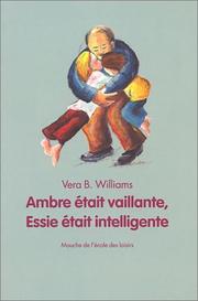Cover of: Ambre était vaillante, Essie était intelligente