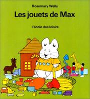 Cover of: Les jouets de Max by Jean Little