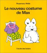 Cover of: Le nouveau costume de Max