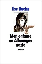 Cover of: Mon enfance en Allemagne nazie