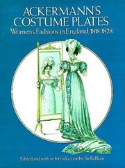 Cover of: Ackermann's costume plates by edited and with an introd. by Stella Blum.