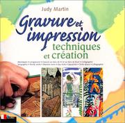 Cover of: Gravure et impression  by Judy Martin