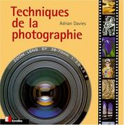 Cover of: Techniques de la photographie by Adrian Davies