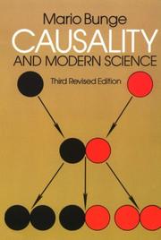 Cover of: Causality and modern science