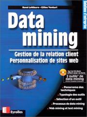 Cover of: Data Mining by René Lefébure, Gilles Venturi