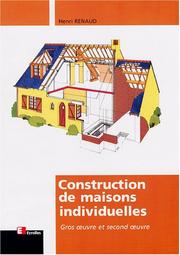 Cover of: Construction de maisons individuelles