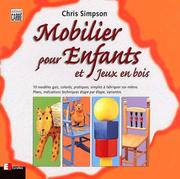 Cover of: Mobilier pour enfants et jeux en bois
