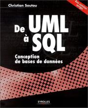 Cover of: De UML à SQL : Conception de bases de données