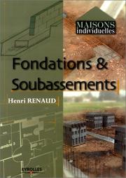 Cover of: Fondations et Soubassements