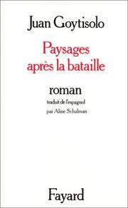 Cover of: Paysages après la bataille