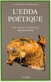 Cover of: L'Edda poétique