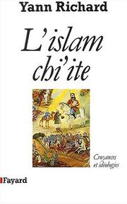 Cover of: L'Islam chiite  by Yann Richard