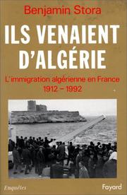 Cover of: Ils venaient d'Algérie