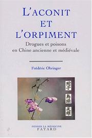 Cover of: L'aconit et l'orpiment