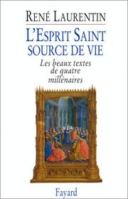 Cover of: L'Esprit saint, source de vie