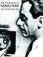 Cover of: Photographs by Man Ray by Man Ray