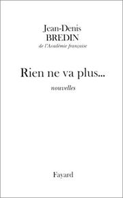 Cover of: Rien ne va plus
