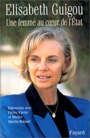 Cover of: Une femme au coeur de l'Etat
