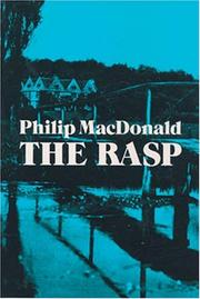 Cover of: The rasp by Philip MacDonald