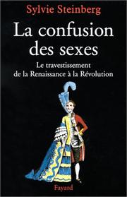 Cover of: Confusion Des Sexes by Sylvie Steinberg