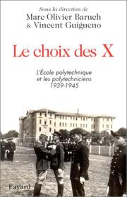 Cover of Le choix des X