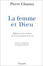 Cover of: La femme et dieu