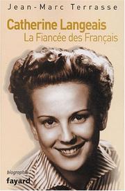 Cover of: Catherine langeais, la fiancée des français