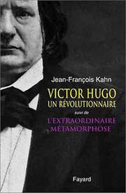 Cover of: L'Extraordinaire Métamorphose - Hugo l'insoumis