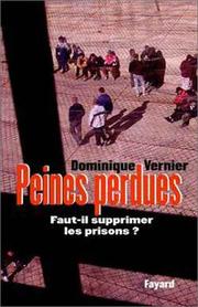 Cover of: Peines perdues